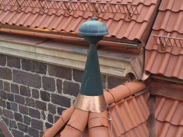 Walmspitze neue Bekrönung der Kirche Ilfeld 2025