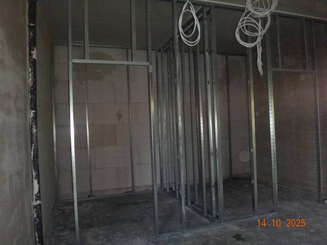 Tag 115_Diakonie Günzerode_Profile für Gipskartonwand_WC