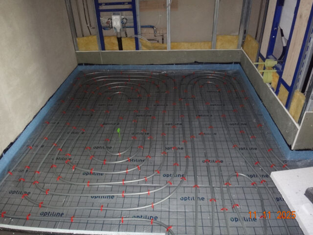 Tag 144_Diakonie Günzerode_Fußbodenheizung im Bad