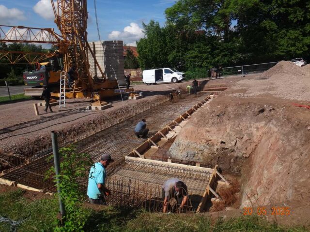 Tag10 - Baustelle_Diakonie_Guenzerode_Baugrube_Bewehrung Tag10 - Baustelle_Diakonie_Guenzerode_Baugrube_Bewehrung